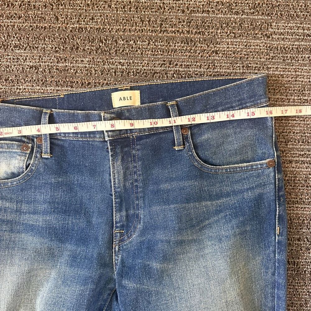 Able Cotton High Waist Medium Jeans The Skinny 28 - Picture 6 of 10